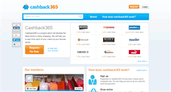 Desktop Screenshot of cashback365.com